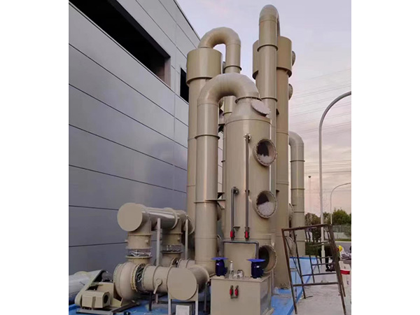 廢氣處理塔工程 廢氣塔 電機組