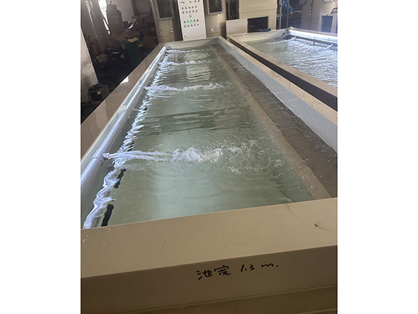 澳龍暫氧池 室內養殖區 活魚箱養殖